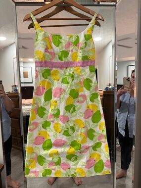 Lilly Pulitzer - Vintage Pink Lemonade Dress